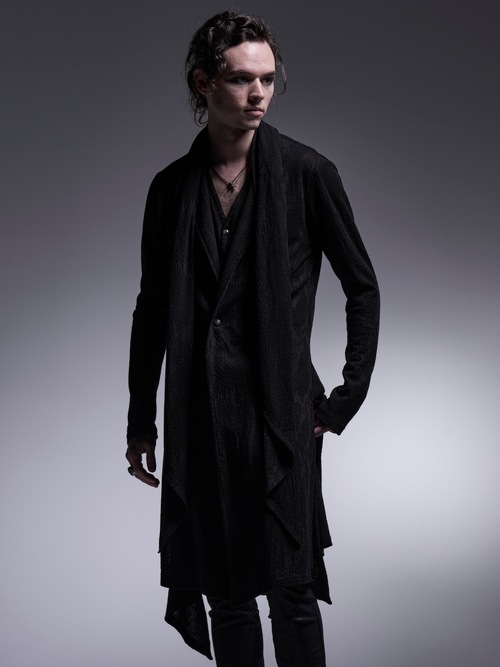 kiryuyrik������奦����奦/Python JQD Stoal Cardigan/Black