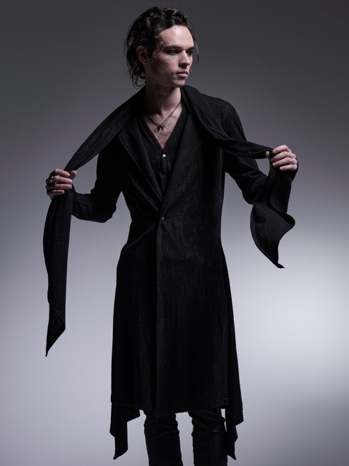 kiryuyrik������奦����奦/Python JQD Stoal Cardigan/Black