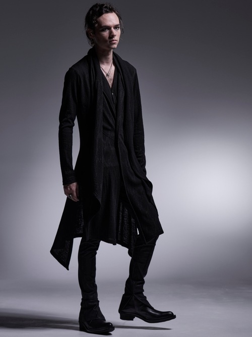 kiryuyrik������奦����奦/Python JQD Stoal Cardigan/Black