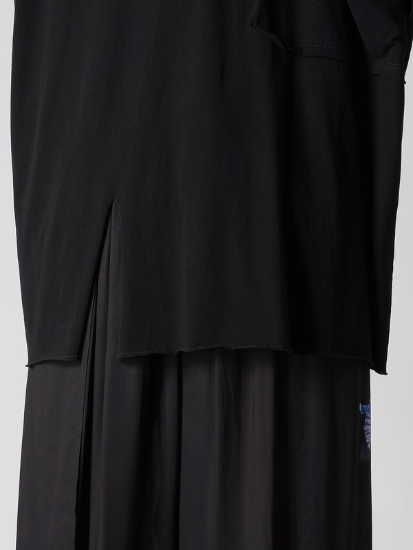 �㴰���Yohji Yamamoto���襦����ޥ��/40/��ǲ�ϥ������å�ŷ�����ե饷�ݥ��å�ȾµA/BLACK