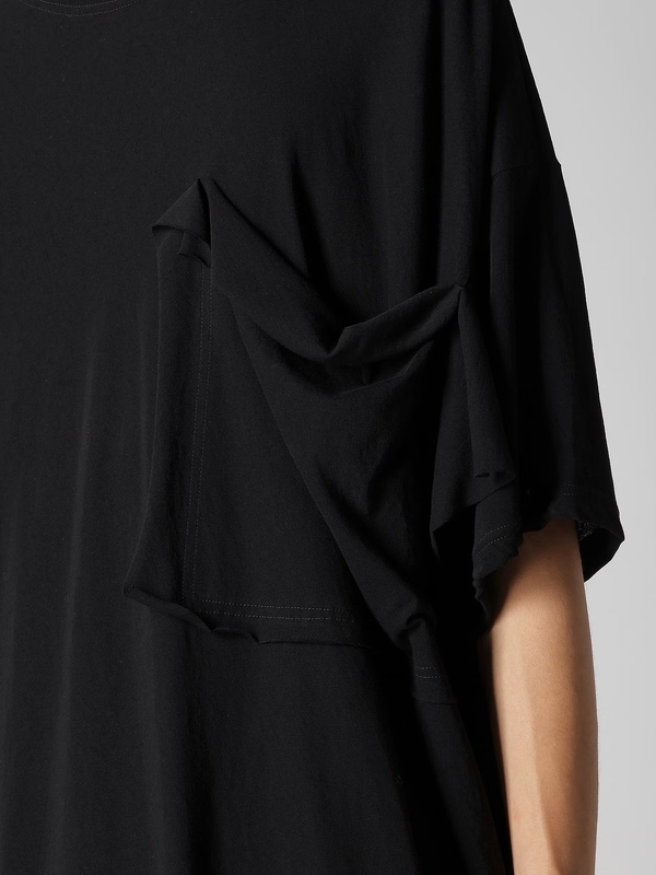 �㴰���Yohji Yamamoto���襦����ޥ��/40/��ǲ�ϥ������å�ŷ�����ե饷�ݥ��å�ȾµA/BLACK