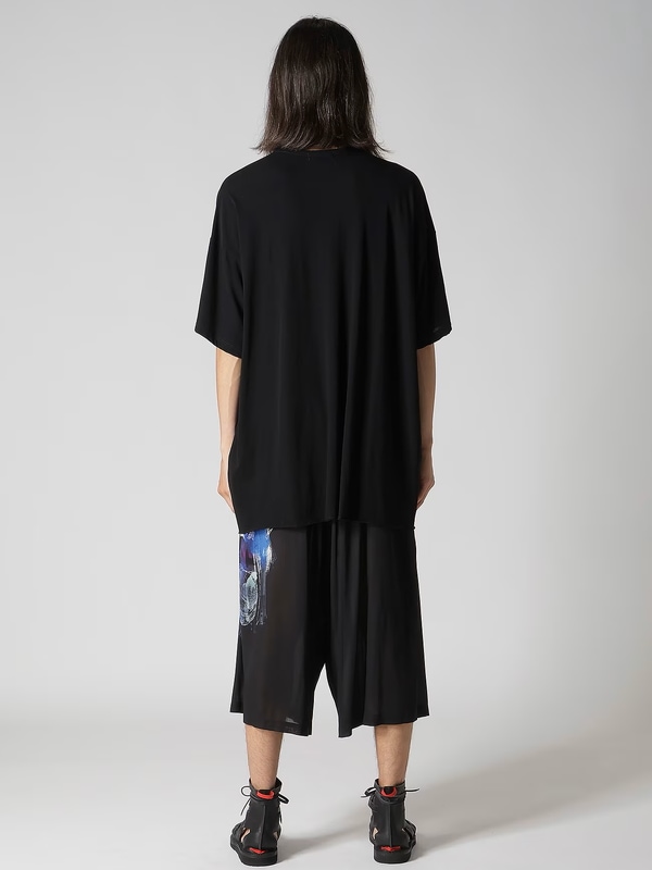�㴰���Yohji Yamamoto���襦����ޥ��/40/��ǲ�ϥ������å�ŷ�����ե饷�ݥ��å�ȾµA/BLACK