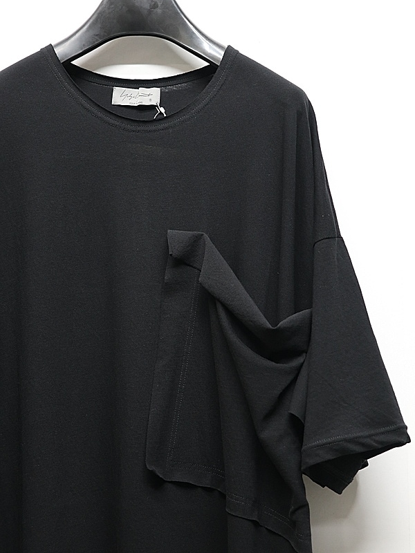 �㴰���Yohji Yamamoto���襦����ޥ��/40/��ǲ�ϥ������å�ŷ�����ե饷�ݥ��å�ȾµA/BLACK