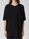 �㴰���Yohji Yamamoto���襦����ޥ��/40/��ǲ�ϥ������å�ŷ�����ե饷�ݥ��å�ȾµA/BLACK