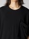 �㴰���Yohji Yamamoto���襦����ޥ��/40/��ǲ�ϥ������å�ŷ�����ե饷�ݥ��å�ȾµA/BLACK