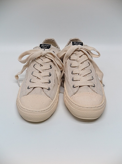 Maison MIHARA YASUHIRO᥾ ߥϥ䥹ҥ/ PAST SOLE CANVAS LOW TOP SNEAKER/WHITE.