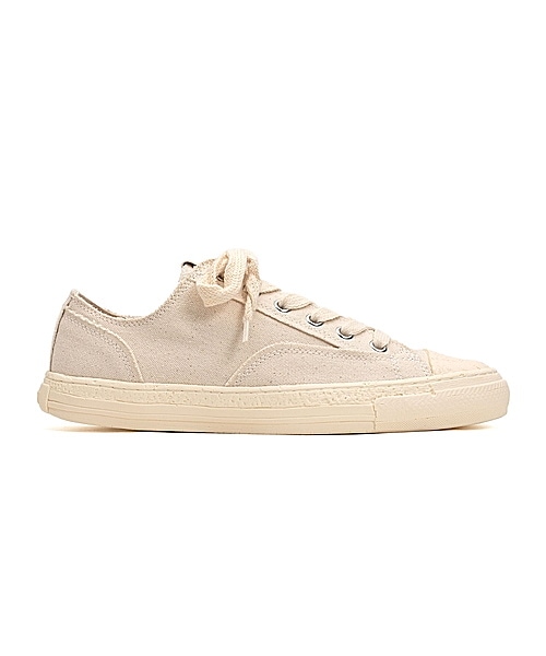 Maison MIHARA YASUHIRO���᥾�� �ߥϥ�䥹�ҥ�/ PAST SOLE CANVAS LOW TOP SNEAKER/WHITE.