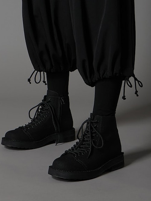 Ground Y�����饦��ɥ磻/TA/PE CREPE DE CHINE BALLOON PANTS/BLACK