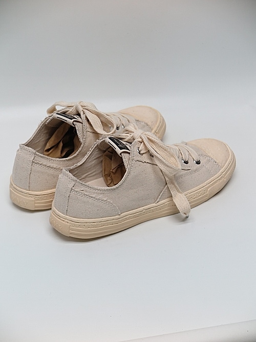 Maison MIHARA YASUHIRO᥾ ߥϥ䥹ҥ/ PAST SOLE CANVAS LOW TOP SNEAKER/WHITE.