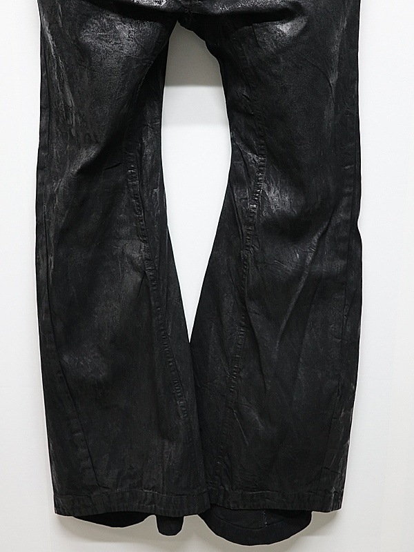 JULIUS����ꥦ��/8oz DENIM TROUSERS1/LUSTER BLACK