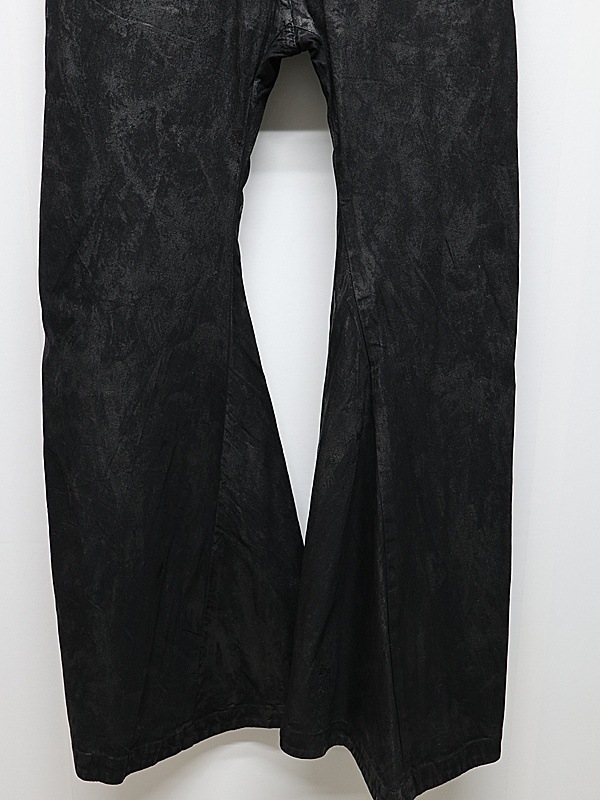 JULIUS����ꥦ��/8oz DENIM TROUSERS1/LUSTER BLACK