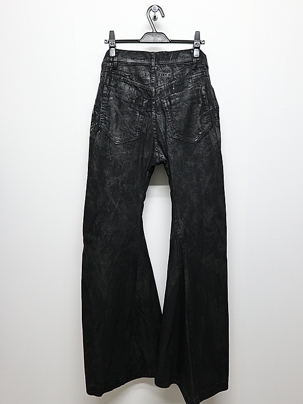 JULIUS����ꥦ��/8oz DENIM TROUSERS1/LUSTER BLACK