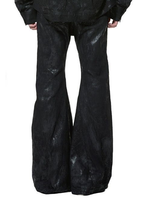 JULIUS����ꥦ��/8oz DENIM TROUSERS1/LUSTER BLACK