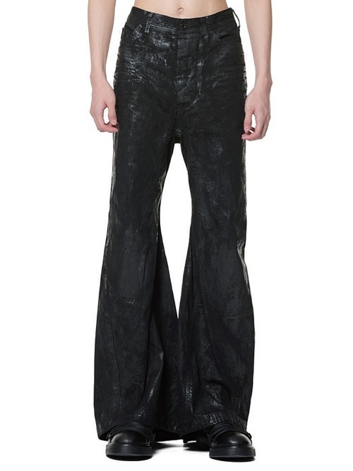 JULIUS����ꥦ��/8oz DENIM TROUSERS1/LUSTER BLACK