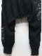 �㴰���nude:masahiko maruyama ���̡���:�ޥ��ҥ��ޥ���/DROP CROTCH SWEAT PANTS w/PRINTED PATCHES/Black