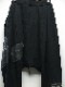 �㴰���nude:masahiko maruyama ���̡���:�ޥ��ҥ��ޥ���/DROP CROTCH SWEAT PANTS w/PRINTED PATCHES/Black
