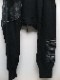 �㴰���nude:masahiko maruyama ���̡���:�ޥ��ҥ��ޥ���/DROP CROTCH SWEAT PANTS w/PRINTED PATCHES/Black