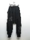 �㴰���nude:masahiko maruyama ���̡���:�ޥ��ҥ��ޥ���/DROP CROTCH SWEAT PANTS w/PRINTED PATCHES/Black