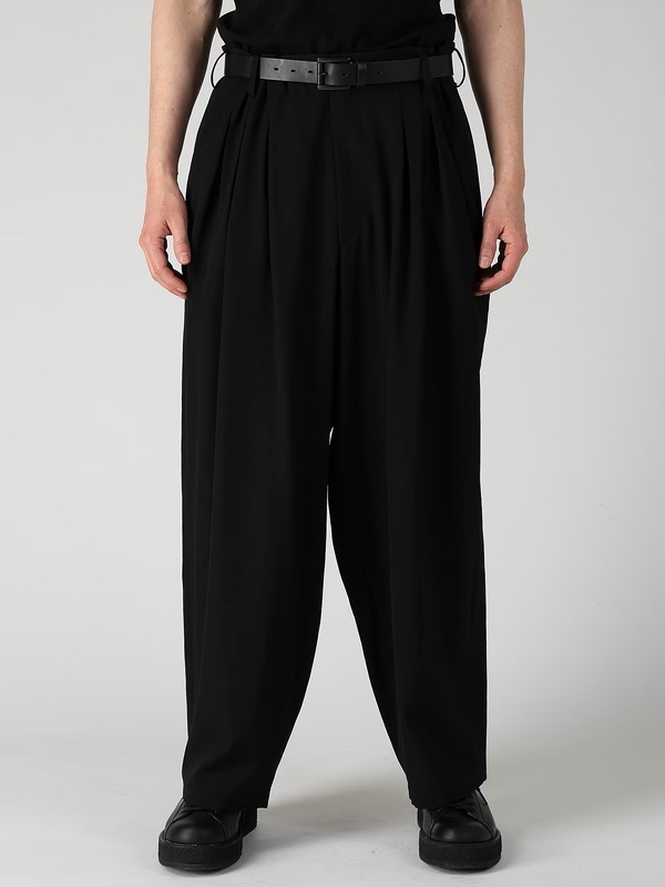 Yohji Yamamoto���襦����ޥ��/���葉��� 12�ܥ��å��ѥ��/BLACK