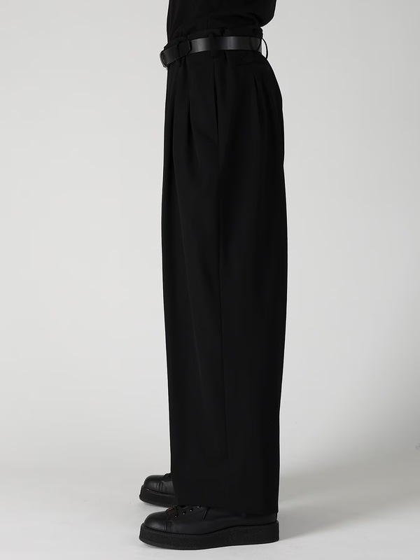 Yohji Yamamoto���襦����ޥ��/���葉��� 12�ܥ��å��ѥ��/BLACK