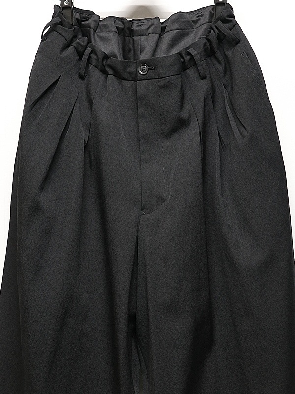 Yohji Yamamoto���襦����ޥ��/���葉��� 12�ܥ��å��ѥ��/BLACK