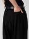 Yohji Yamamoto���襦����ޥ��/���葉��� 12�ܥ��å��ѥ��/BLACK