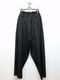 Yohji Yamamoto���襦����ޥ��/���葉��� 12�ܥ��å��ѥ��/BLACK