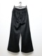 LAD MUSICIANå ߥ塼/SHAGGY SWEAT WIDE FLARE PANTS/BLACK