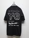 Y-3磻꡼/M MERCH SS TEE/BLACK