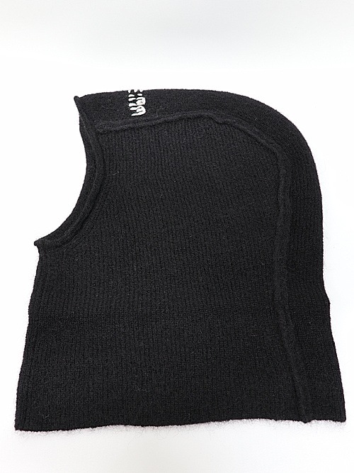 nude:masahiko maruyama ̡:ޥҥޥ/7GG KNIT BALACLAVA/Black