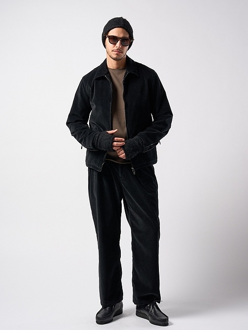 (ͽʡ1011ͽ/wjk֥른/mohair shaggy knit hand warmer/all black