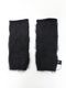 wjk֥른/mohair shaggy knit hand warmer/all black