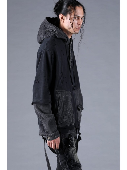 (ͽ���ʡ�1��3������ͽ��/D.HYGEN���ǥ����ϥ�����/�ǥ˥ॳ��ӥ͡������̵ǲ��΢�ӥ����С��������ץ륪���С��ա��ǥ���/BLACK