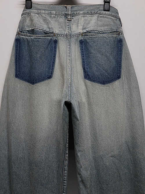 (ͽ���ʡ�2��3������ͽ��/ATTACHMENT�������å�����/11OZ DENIM  WIDE JEANS/L.NAVY