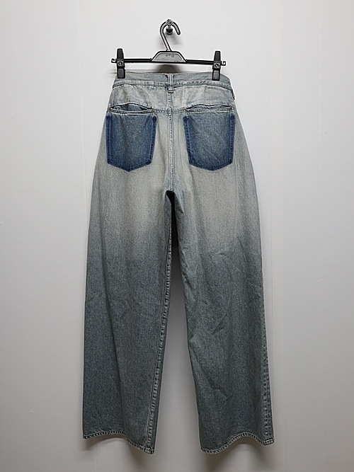 (ͽ���ʡ�2��3������ͽ��/ATTACHMENT�������å�����/11OZ DENIM  WIDE JEANS/L.NAVY