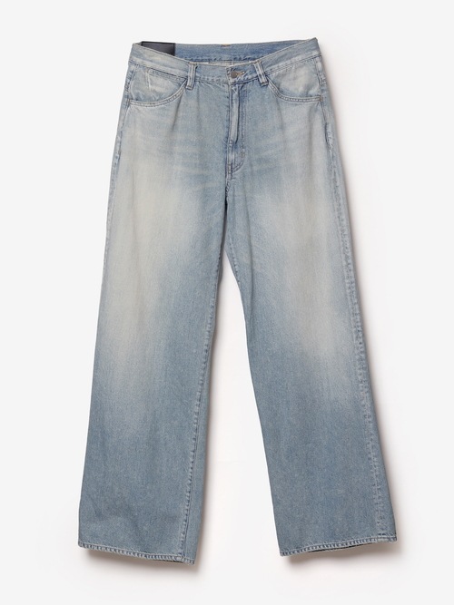 (ͽ���ʡ�2��3������ͽ��/ATTACHMENT�������å�����/11OZ DENIM  WIDE JEANS/L.NAVY