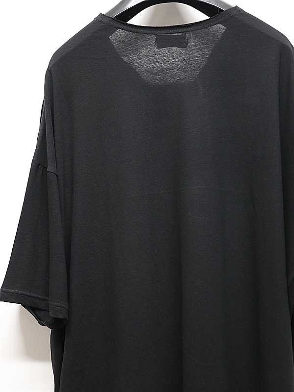 �㴰���Yohji Yamamoto���襦����ޥ��/40/��ǲ�ϥ������å�ŷ�����ե饷�ݥ��å�ȾµB/BLACK