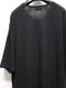 �㴰���Yohji Yamamoto���襦����ޥ��/40/��ǲ�ϥ������å�ŷ�����ե饷�ݥ��å�ȾµB/BLACK
