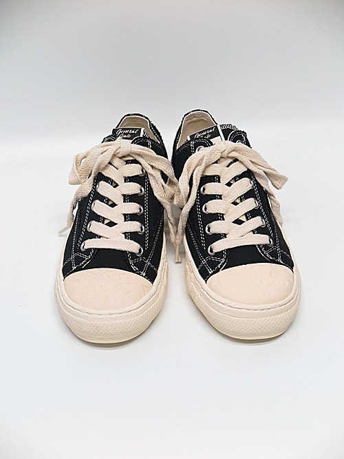 Maison MIHARA YASUHIRO᥾ ߥϥ䥹ҥ/ PAST SOLE CANVAS LOW TOP SNEAKER/BLACK.