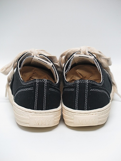 Maison MIHARA YASUHIRO᥾ ߥϥ䥹ҥ/ PAST SOLE CANVAS LOW TOP SNEAKER/BLACK.