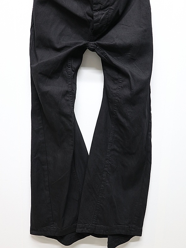 JULIUS����ꥦ��/8oz DENIM TROUSERS1/BLACK