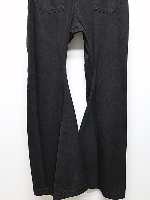 JULIUS����ꥦ��/8oz DENIM TROUSERS1/BLACK
