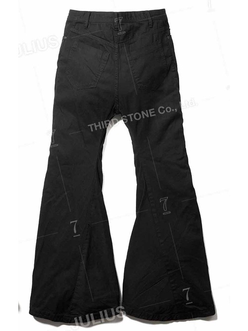 JULIUS����ꥦ��/8oz DENIM TROUSERS1/BLACK