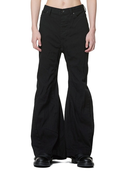 JULIUS����ꥦ��/8oz DENIM TROUSERS1/BLACK
