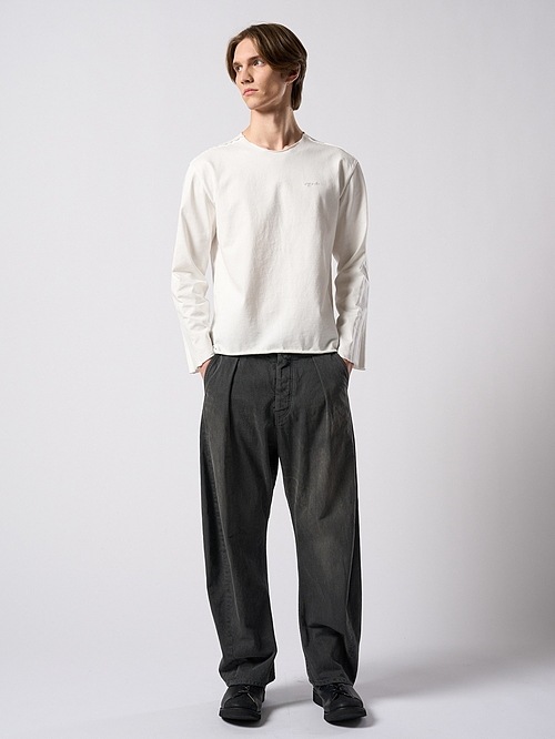 (ͽ���ʡ�9��10������ͽ��/wjk�����֥른��������/tight jersey cut-off L/S/white