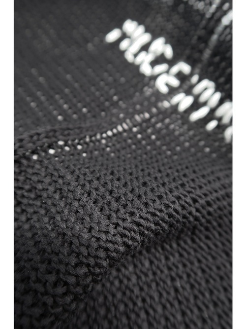 �㴰���nude:masahiko maruyama ���̡���:�ޥ��ҥ��ޥ���/3GG Cotton 3GG SLEEVELESS KNIT CARDIGAN/Black