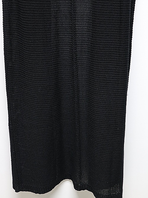 �㴰���nude:masahiko maruyama ���̡���:�ޥ��ҥ��ޥ���/3GG Cotton 3GG SLEEVELESS KNIT CARDIGAN/Black