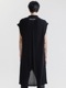 �㴰���nude:masahiko maruyama ���̡���:�ޥ��ҥ��ޥ���/3GG Cotton 3GG SLEEVELESS KNIT CARDIGAN/Black