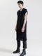 �㴰���nude:masahiko maruyama ���̡���:�ޥ��ҥ��ޥ���/3GG Cotton 3GG SLEEVELESS KNIT CARDIGAN/Black