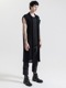 �㴰���nude:masahiko maruyama ���̡���:�ޥ��ҥ��ޥ���/3GG Cotton 3GG SLEEVELESS KNIT CARDIGAN/Black